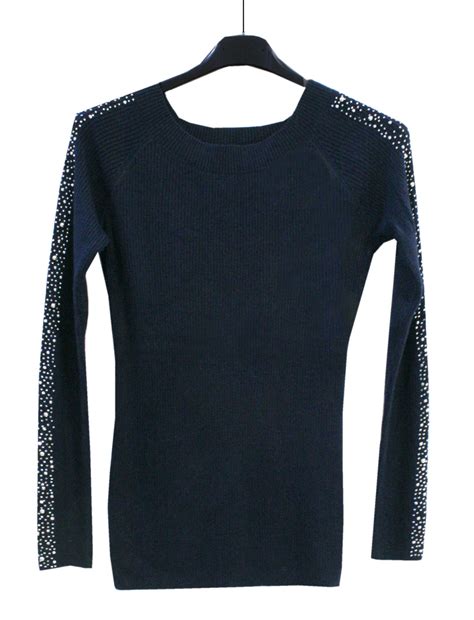 maglia chanel con brillantini|Bluse & top .